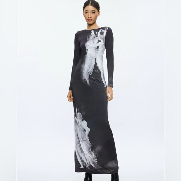 Alice + Olivia Dresses & Skirts - NWT Alice + Olivia Delora Renaissance Fresco Dress Sz 4